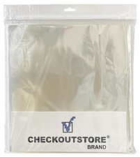 300 Clear Plastic OPP for 12" LP Vinyl 33 RPM Record Album Covers Outer Slee...
