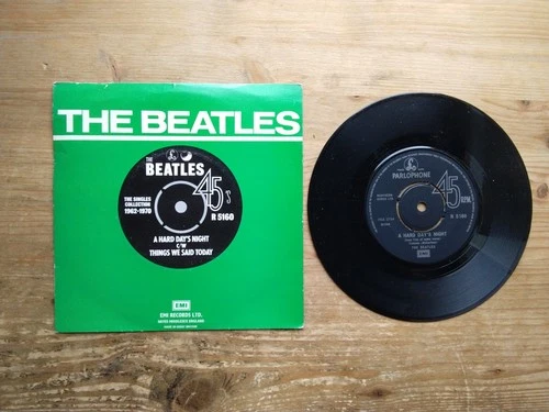 The Beatles A Hard Days Night Excellent 7" Single Vinyl Record R5160 (AJ)