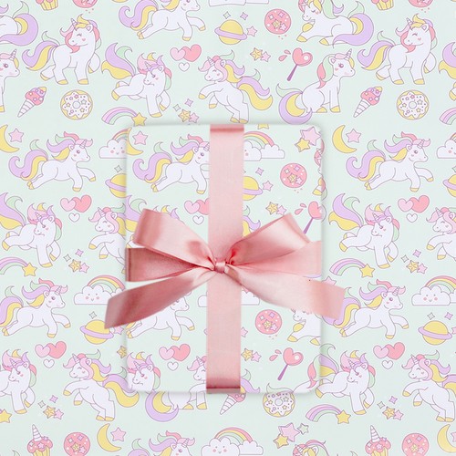  15 Rollen Geschenkpapier Geschenkpapier Geburtstag Festival Party Zubehör - Bild 7 von 12