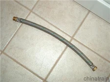 24" Stainless Steel Braided Flex Hose 1/2" 400 PSI NEW