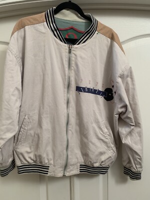 Vintage PEPE Strike It Bowling 90 s Bomber Jacket  EUC Sz M