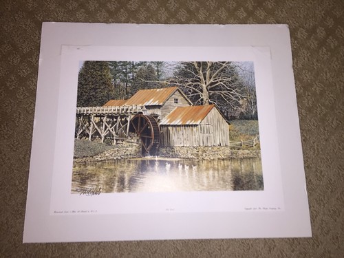 ‘Mill Pond’ Art Print by Mel Steele w/ Certificate of Authenticity - Picture 5 of 10
