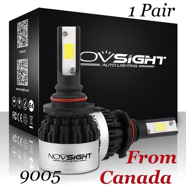 Novsight 9005 HB3 Auto Car LED Headlight Conversion Kit 72W 9000LM
