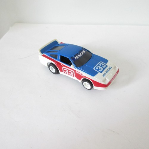 VINTAGE TOMY AFX SLOT CAR HO SCALE #33 NISSAN 300 ZX WHITE/RED/BLUE NEW - Picture 2 of 5