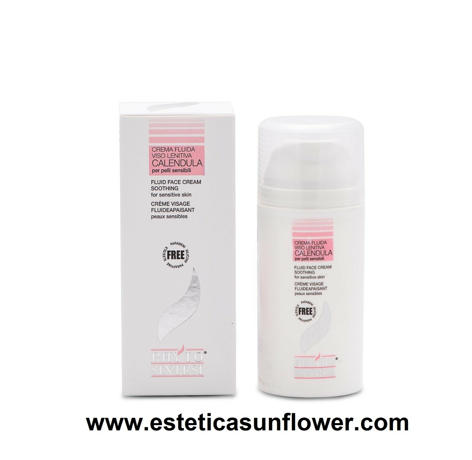 Crema fluida viso Calendula 100ml - Phyto Sintesi