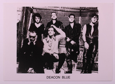 Deacon Blue Photograph Lorraine McIntosh Ricky Ross Original Promo Circa 80's