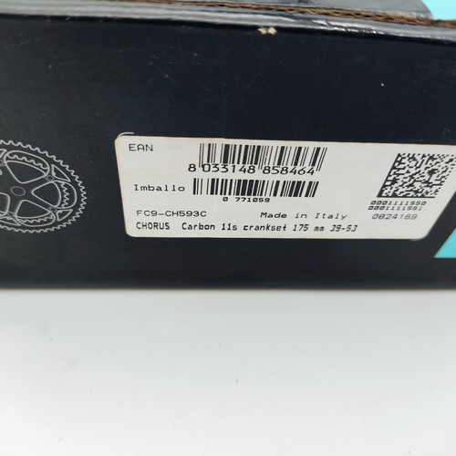 Campagnolo CHORUS Carbon Power-Torque 11 Speed Standard 53/39 Crankset 175mm - Picture 7 of 7