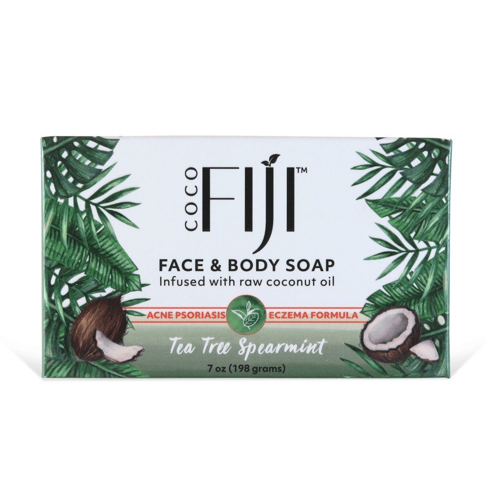 Organic Fiji Organic Tea Tree Spearmint Bar Soap 240 грамм мыло 3390₽