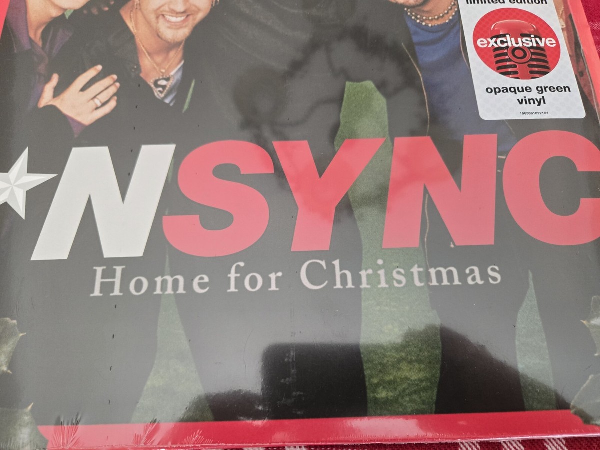NSYNC Home for Christmas 2-LP 88985424421 Opaque Green Vinyl