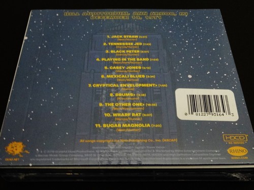 Grateful Dead Dave's Picks 26 Bonus Disc 2018 Albuquerque NM Ann Arbor 1971 4 CD - Picture 3 of 12