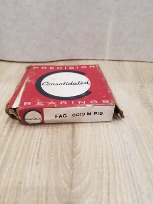 Consolidated Precision FAG  6013 M P/5 Deep Groove Ball Bearing