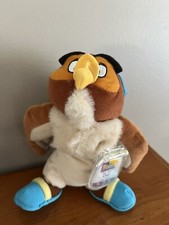 NWT Disney Winnie Pooh OWL Star Bean Plush Stuffed Beanie Animal Toy Mattel Inc.