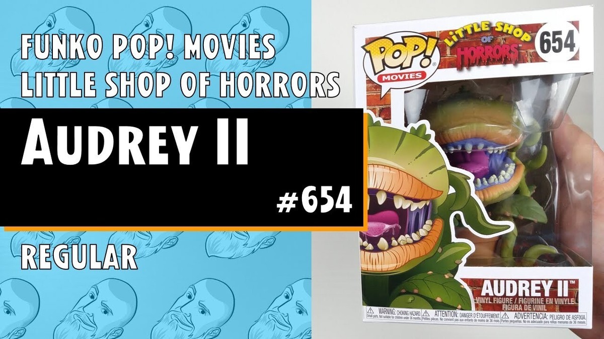 Funko Pop Vinyl Little Shop of Horrors AUDREY II (Set # 653 - 654