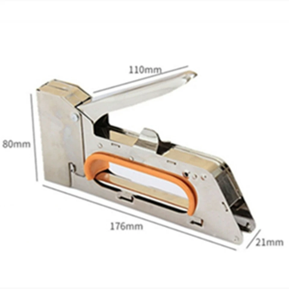 Heavy Duty Staple Gun Stapler + 6000 Staples Fastener Tool Tacker Upholstery AU - image 2 of 4