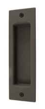 US Futaba Barn Door Flush Pull Handle  6-1/2" Oil Rubbed Bronze  