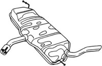 Bosal 227-031 EndschalldÄMpfer FÜR Seat