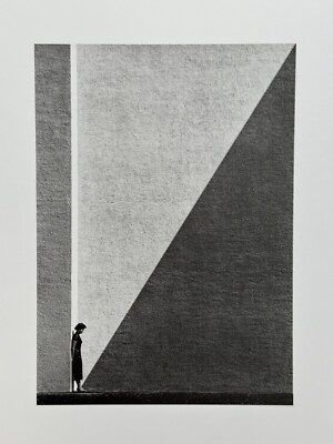 RARE! FAN HO - Approaching Shadow, Hong Kong 1954, Collotype B&W