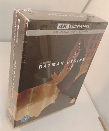 Batman Begins Steelbook (4K+Blu-ray) Ultimate Collector Edition-NEW-Box SHIPPING - Picture 3 of 12