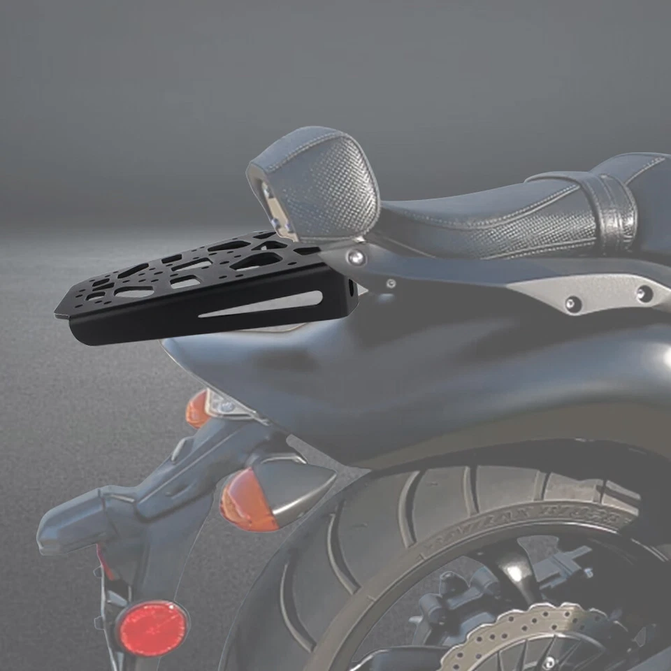 Fit For YAMAHA V-MAX 1700 2009-2020 Motorcycle Rear Luggage Rack Bracket Carrier - Image 3 of 4