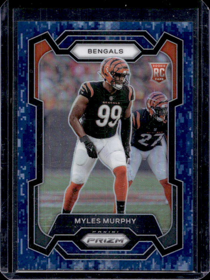 2023 Prizm Myles Murphy Navy Camo RC #24/25 #320 Bengals
