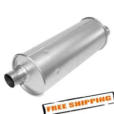 AP Exhaust 3786 Enforcer Series Aluminized Steel Round Exhaust Muffler