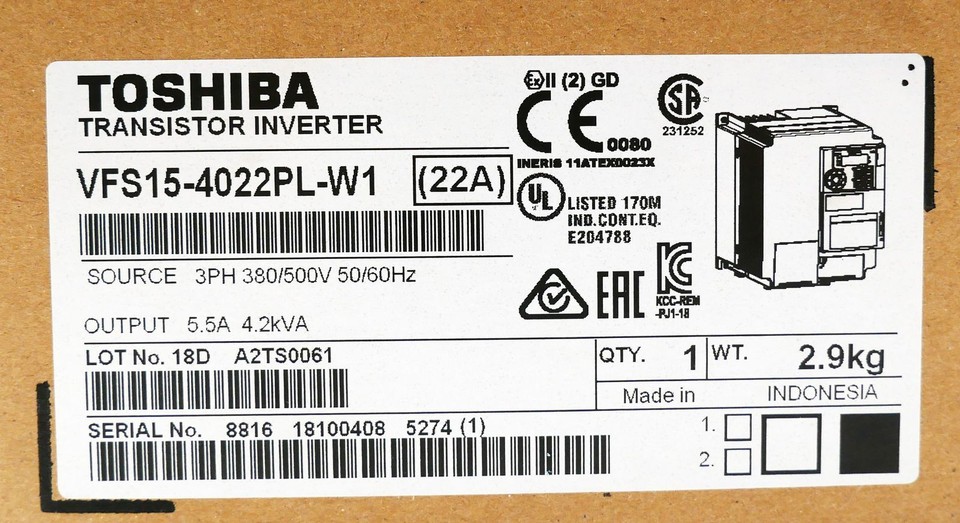 Disque Dur Toshiba VFS9-4022PL-WN1 Reconditionné - Par Le Vendeur, Testé Et Fonctionnel