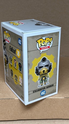 Funko Pop! Vinyl: Fallout - Excavator Armor #482 With Protector - Picture 3 of 6
