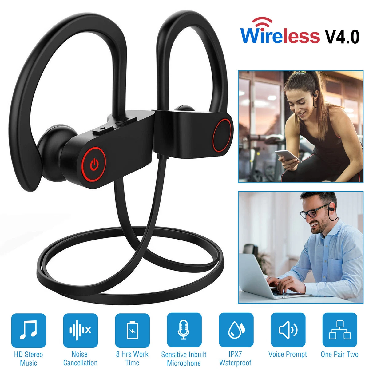 Best laptop best sale earbuds with mic