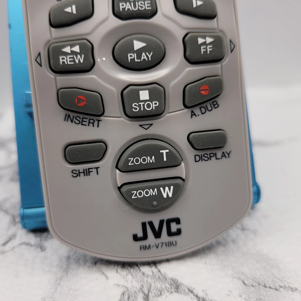 Genuine Original JVC RM-V718U Remote Control for Camcorder GRD200EK - TESTED - Image 2 of 4