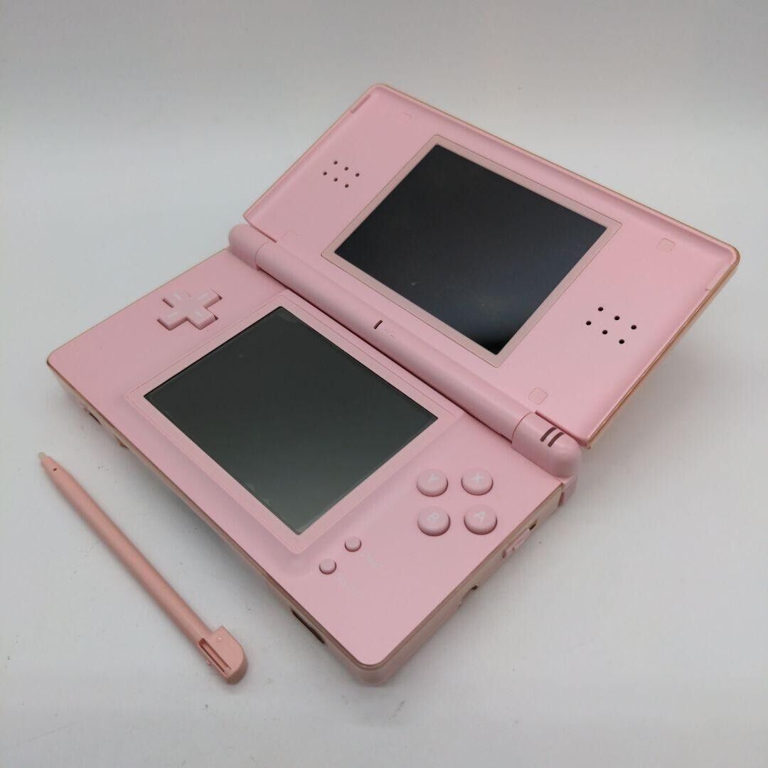 Nintendo DS Lite noble pink game Console japanese model w/touch pen