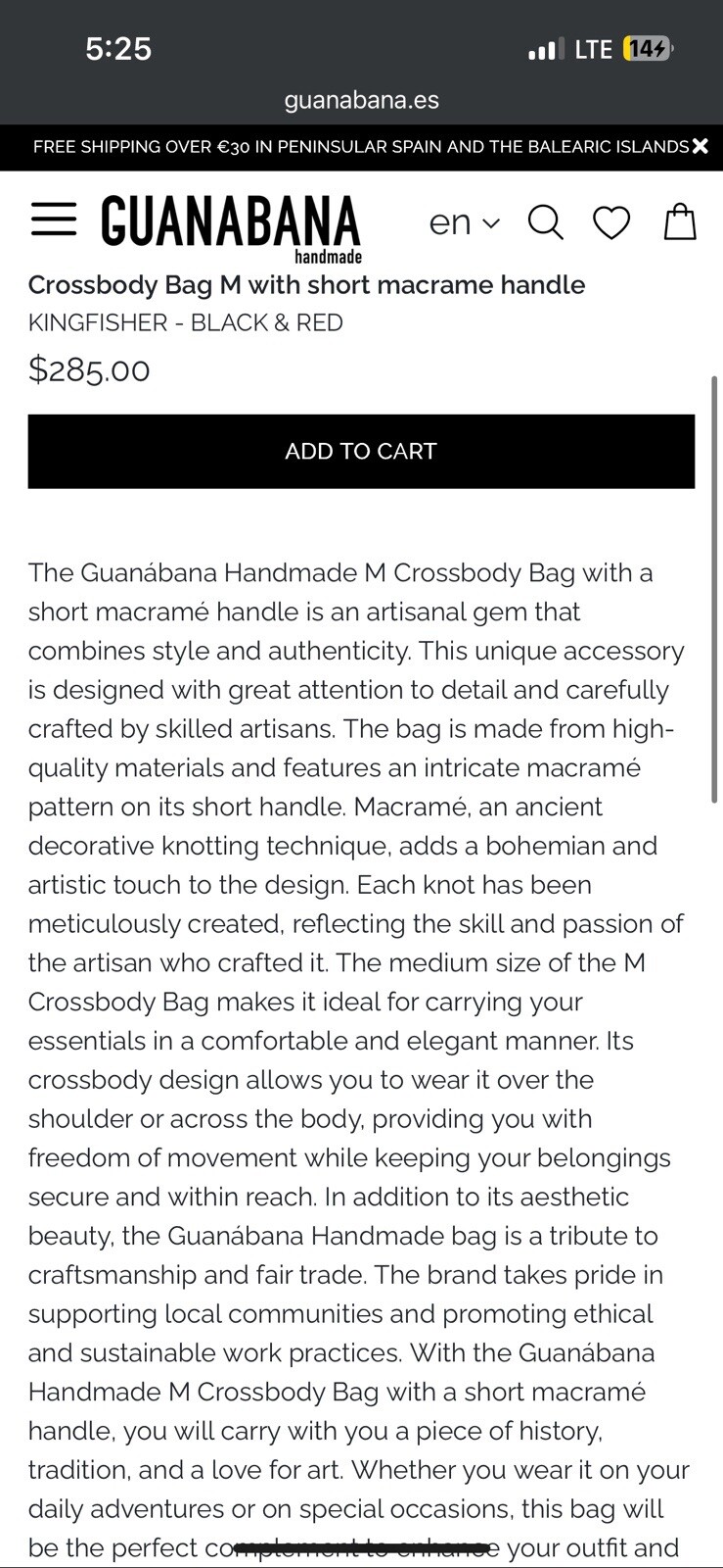 Guanabana Small Single Strap Drawstring Crossbody… - image 4