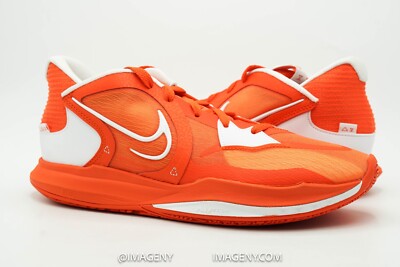 NIKE KYRIE 5 LOW TB PROMO NEW SIZE 7.5 TEAM ORANGE WHITE DX6651 802