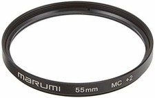 Filtro fotocamera MARUMI obiettivo ravvicinato MC + 2 55 mm per riprese ravvicinate NUOVO