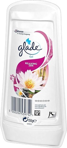 8x Glade Solid Gel Air Freshener Relaxing Zen 150g β Home & Bathroom Use - Picture 2 of 2
