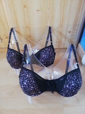 2er SET BH BÜGEL GRÖSSE 90C MARKE VARIANCE FARBE SCHWARZ