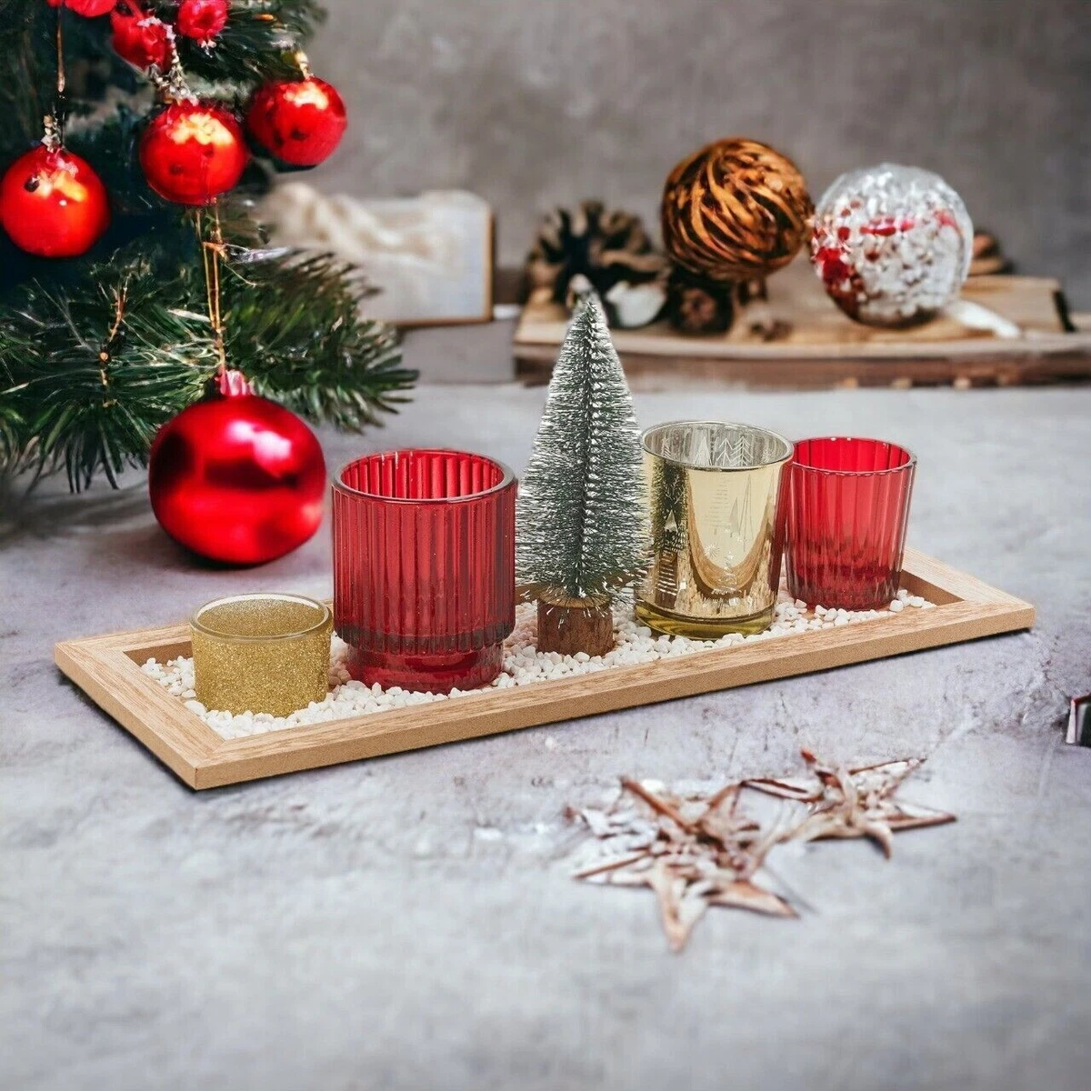 Candle holders 2024 for christmas tree