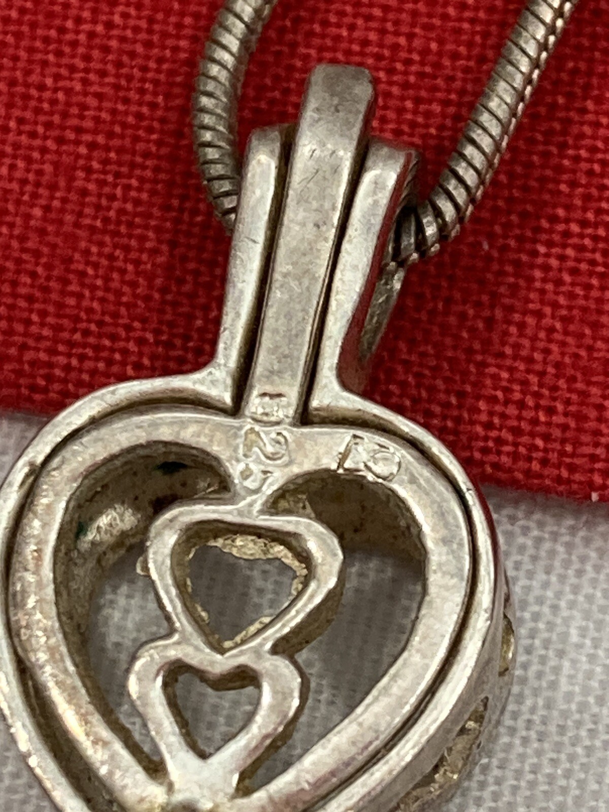 Vintage 925 India Solid Sterling Silver Snake 16”… - image 9