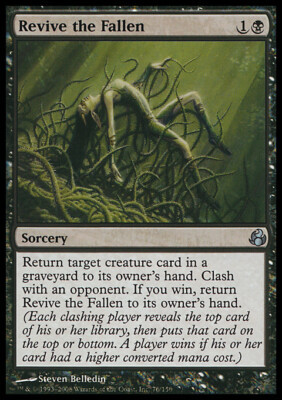 Magic the Gathering MTG Revive the Fallen (76) Morningtide   LP