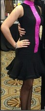 Size XS/Small Ballroom LATIN RHYTHM Junior Competition Dress By JORDI Swarovski