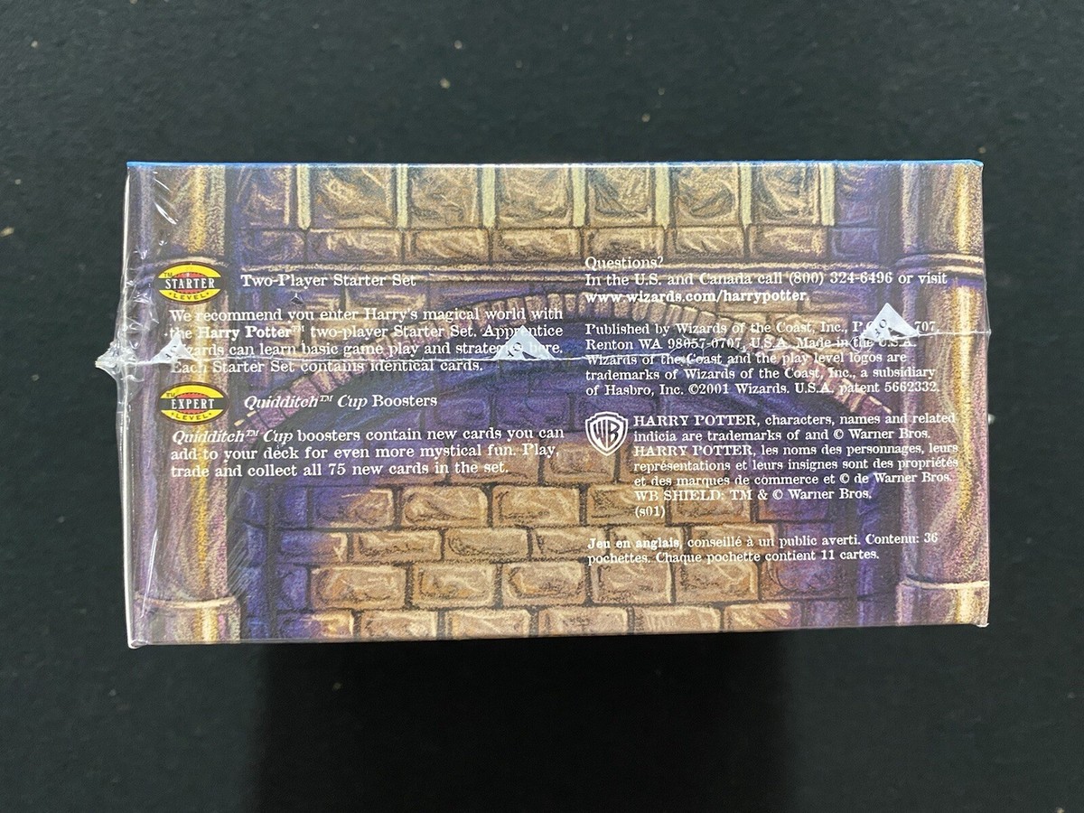 Harry Potter TCG Trading Card Game Quidditch Cup Booster Box
