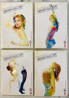 CARMEN ELECTRA'S AEROBIC STRIPTEASE 1 2 3 4 DVD LOT
