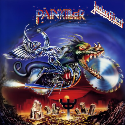 Judas Priest Painkiller 12x12 Album Cover Replica Poster Gloss