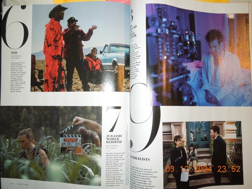 NICOLE KIDMAN vanity fair ZOE SALDANA glen Powell ZENDAYA Sydney Sweeney LISA - Picture 21 of 23