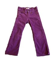 OshKosh Toddler Girl Vintage Corduroy Pants Adjustable Waist Size 4