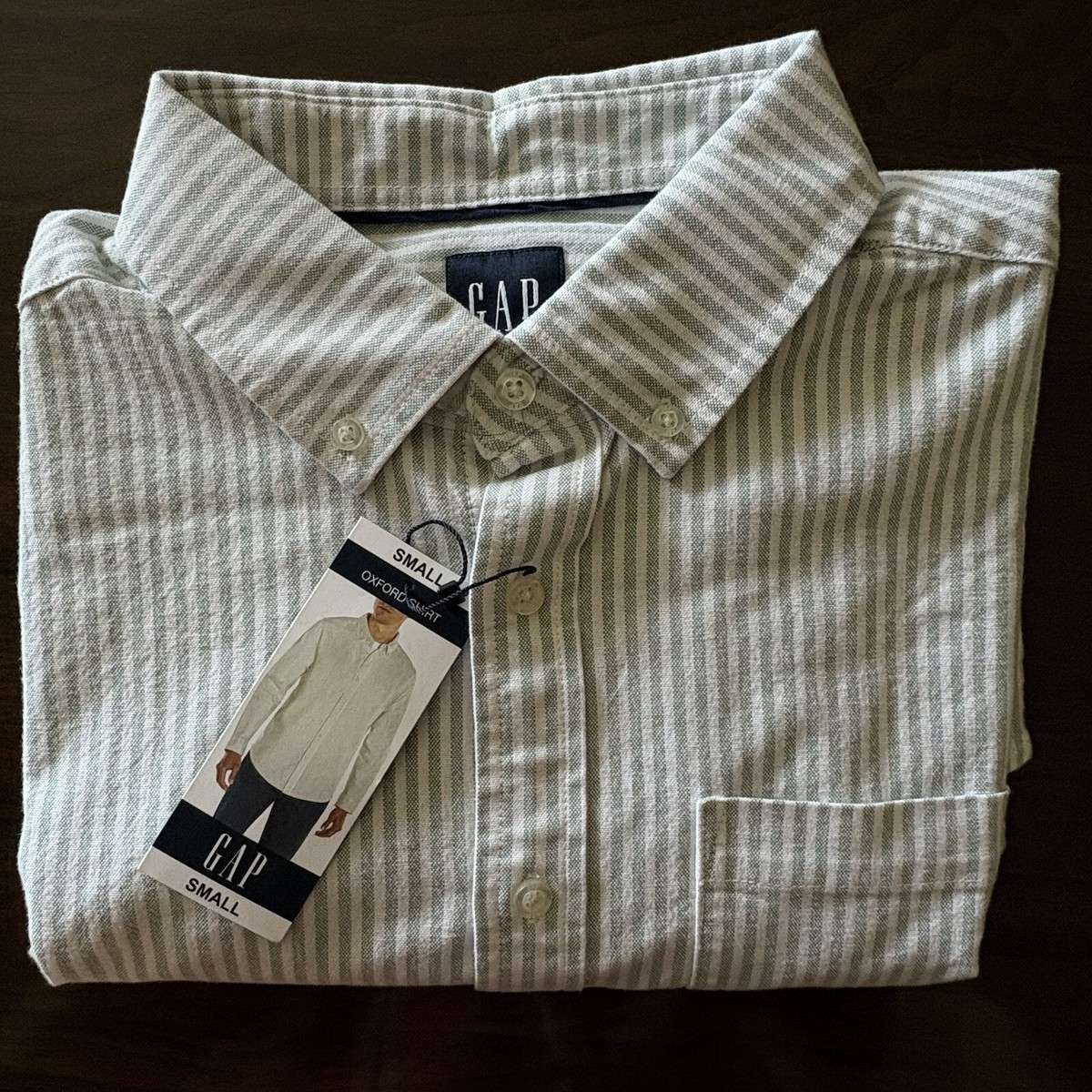 gap MEN'S COLLECTIONS 大型版 Gap Men's Long Sleeve Oxford Shirt Size XXL Orchid Bloom