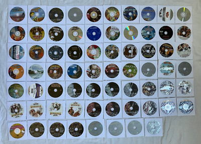 Mixed Lot of 68 DVD Video Discs Only Various TV Shows Movies -READ Description-