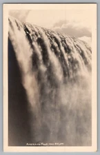 American Falls From Below RPPC