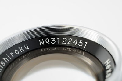 Near MINT] Konica Hexanon 50mm F/1.9 konishiroku Standard Prime