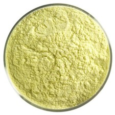 0120 Canary Yellow Opal Striker 90 COE POWDER Full Jar 1 lb Bullseye Frit Glass