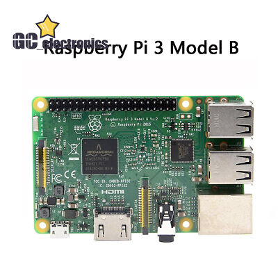 NEW Raspberry PI3 B 1.2GHz 1GB RAM WiFi Bluetooth Quad Core 64 Bit CPU good